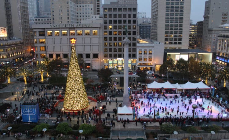 christmas in san francisco